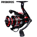 PROBEROS Long Cast Spinning Reel – Powerful 11-21KG Drag for Freshwater & Saltwater Fishing