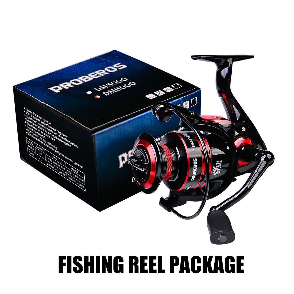 PROBEROS Long Cast Spinning Reel – Powerful 11-21KG Drag for Freshwater & Saltwater Fishing