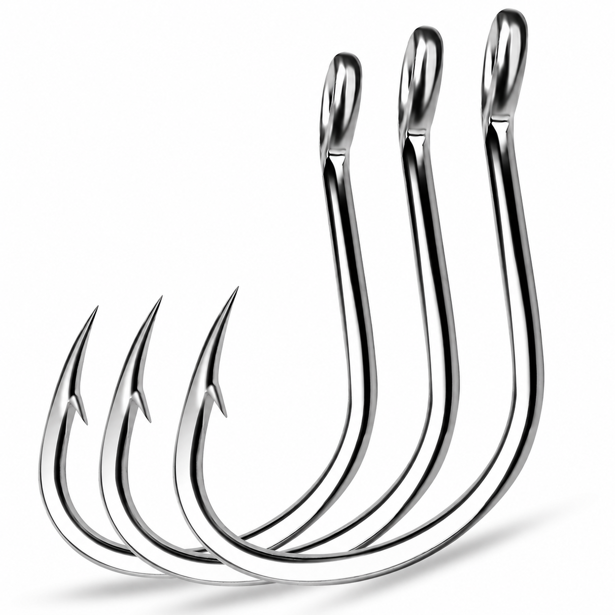 60PCS Baitholder Fishing Hooks Assortment – High Carbon Steel Hooks for Freshwater & Saltwater Fishing