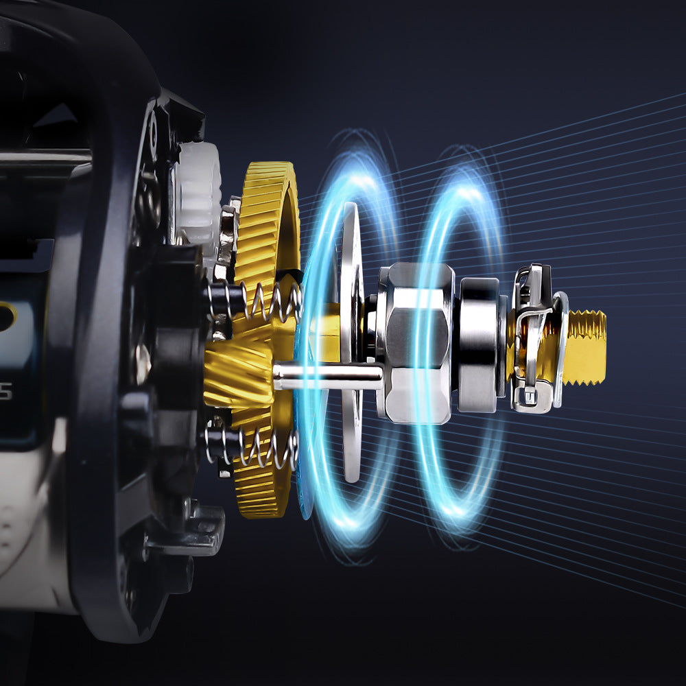 P1 7.2:1 Baitcasting Reel | 10-Magnet Brake System | 8kg Drag